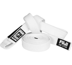 Fuji Premium Pearl Weave White Belt