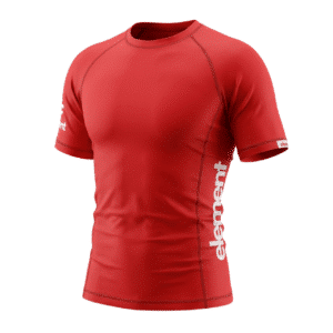 Element Comp Rashguard - Red