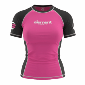 Element FightWear Black/Pink Rashguard