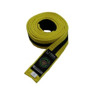 Kano Kids Gi Belt Yellow/Black