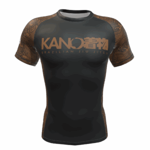 Kano Ranked Rashguard Short Sleeve Brown