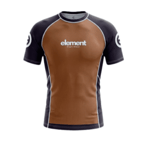 Element FightWear Brown Ranked Rashguard