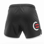Element FightWear Premium Fightshorts back view showing waistband and leg design