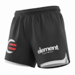 Element FightWear Premium Fightshorts side view showing fit and design for MMA and BJJ training