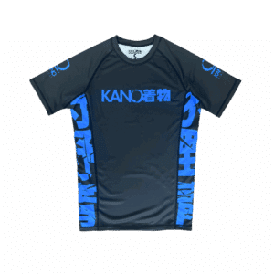 Kano Blue Ranked Rashguard Competition Short Sleeve