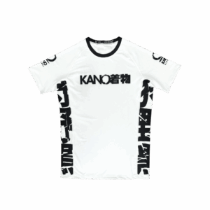 Kano Black Ranked Rashguard Competition Short Sleeve