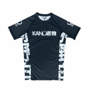 Kano White Ranked Rashguard Competition Short Sleeve