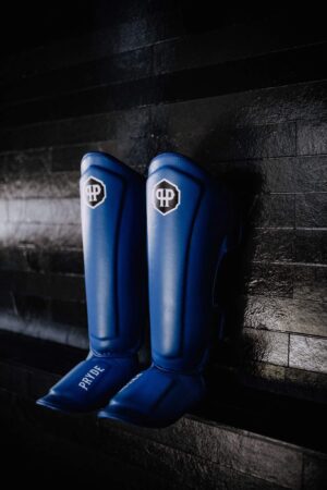 Pryde Shin Guards Blue