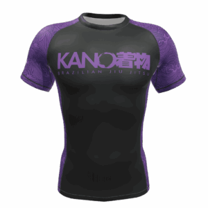 Kano Ranked Rashguard Short Sleeve Purple