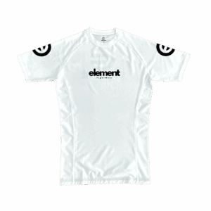 Element FightWear White Ranked Rashguard